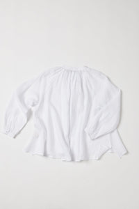 Eva's Sunday Vento Long Sleeve Shirt White back