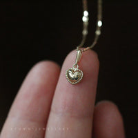 Heart Necklace 925 Silver