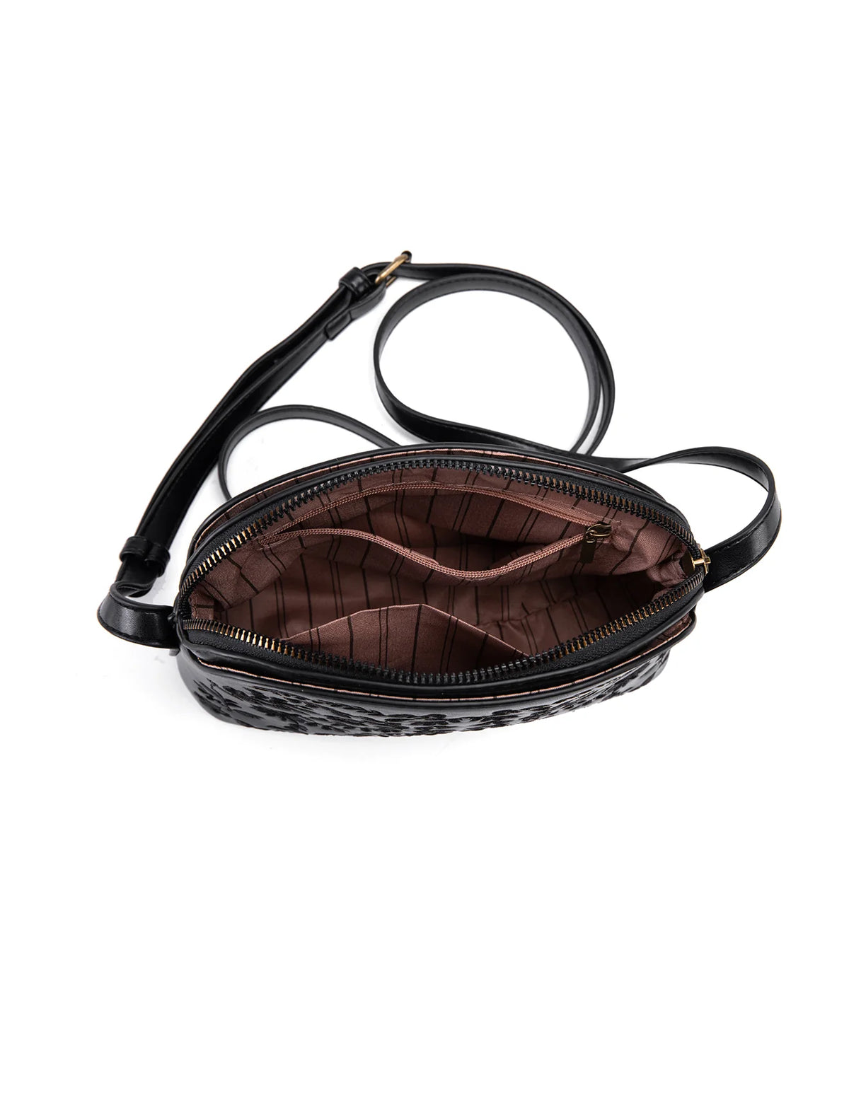 Serenade - Lyla Eco Embroidered Veagn Xbody bag