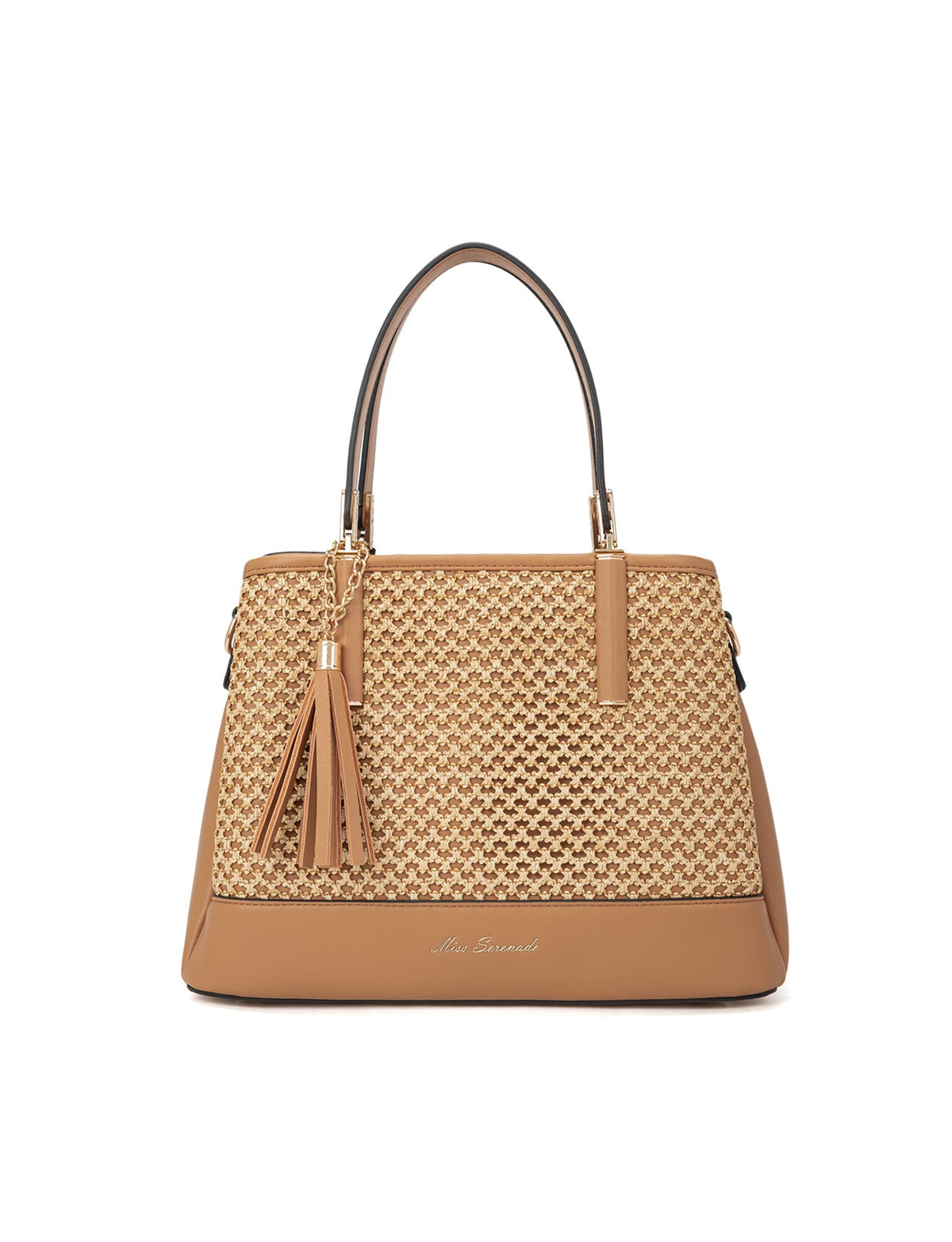 Serenade Sydney woven bag in natural