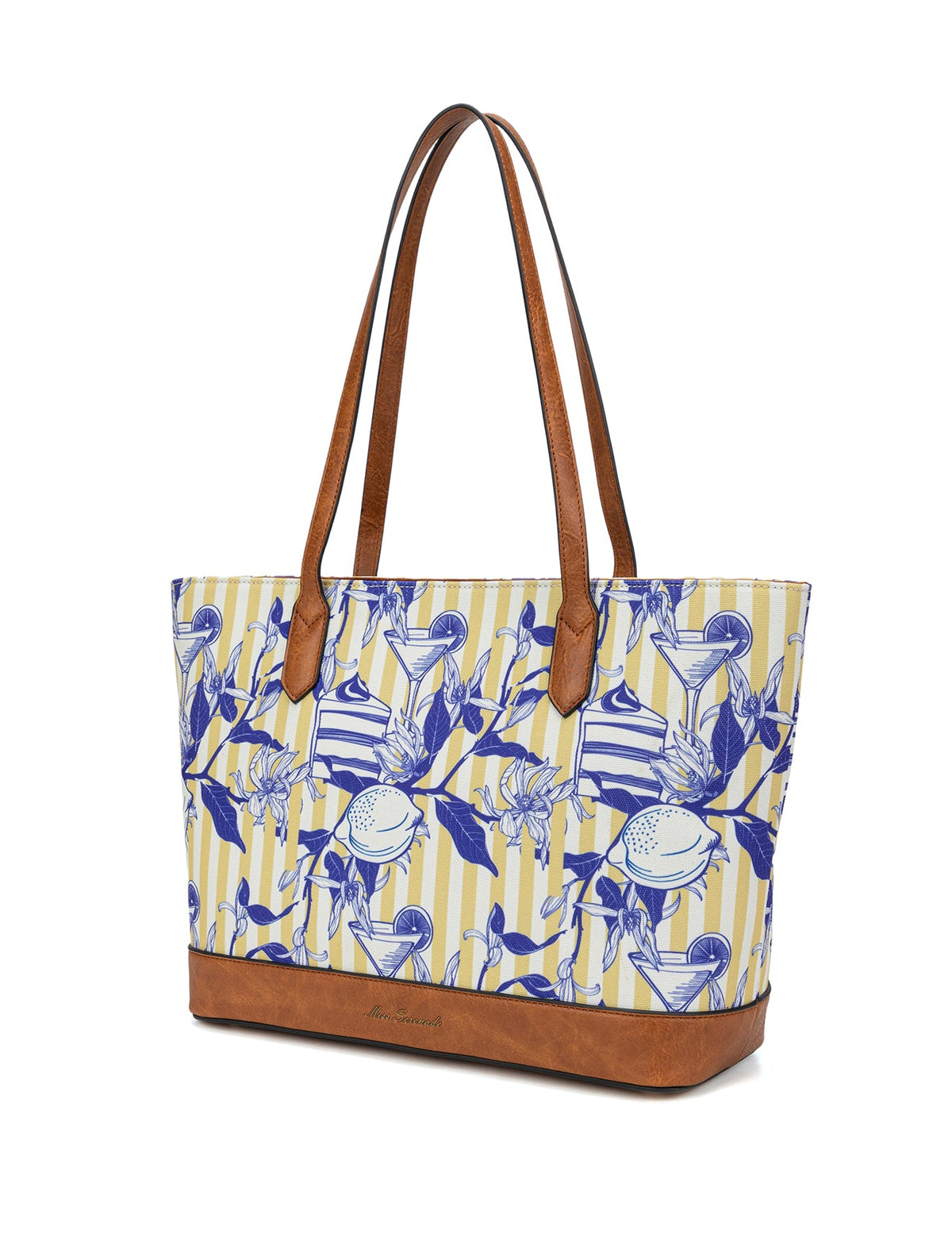 Serenade Lemoncello tote in lemon print