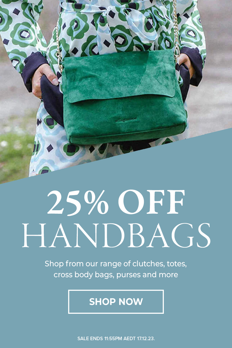 Zoe Clare Blue Mountains Handbag Bag Sale Leura Christmas