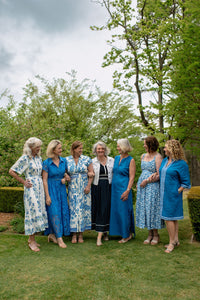 Alessandra - Emma Vine Dress - Blue