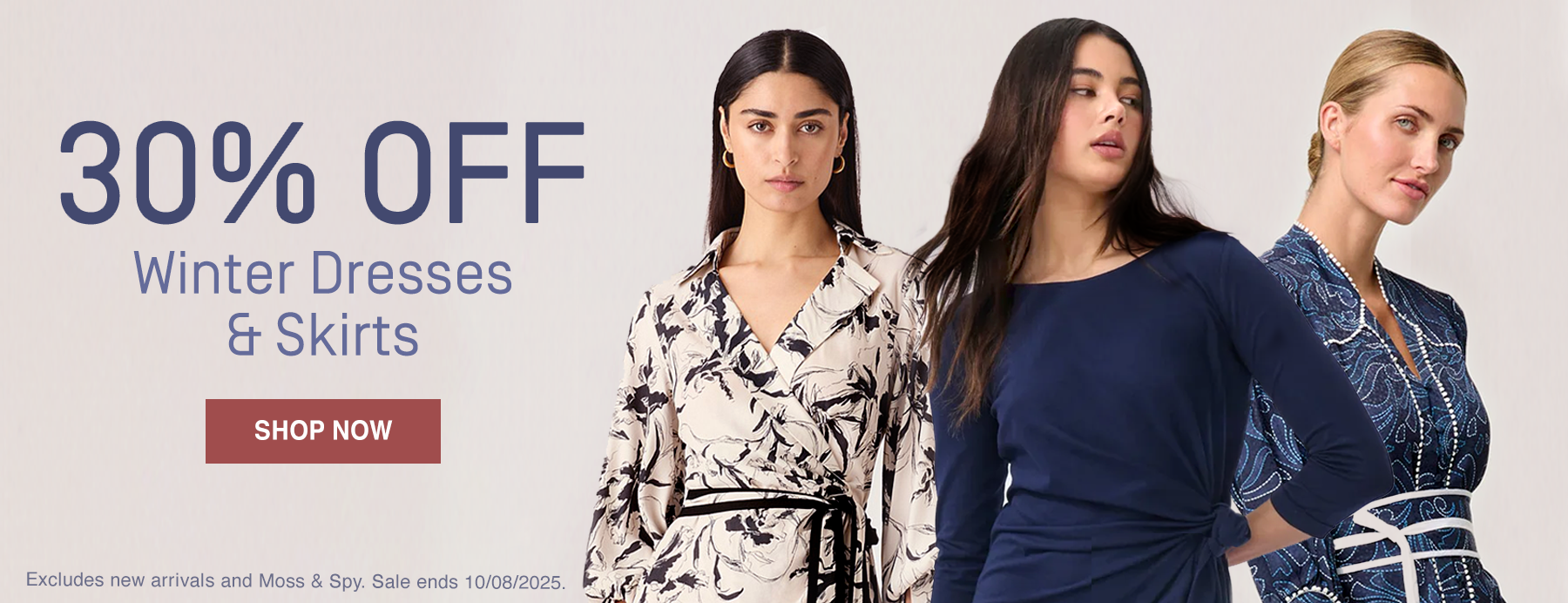 Zoe Clare Blue Mountains Winter Dress and Skirt Sale