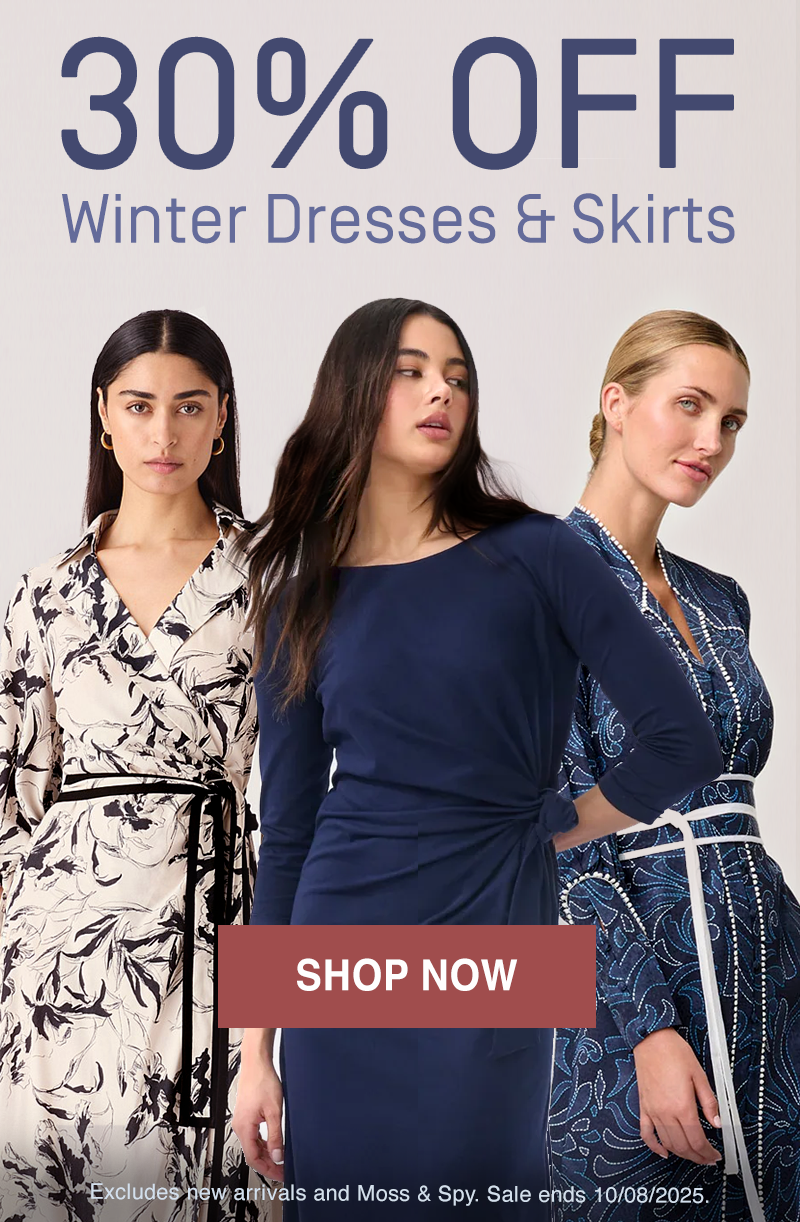 Zoe Clare Blue Mountains Winter Dress and Skirt Sale