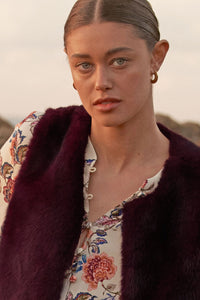 Zoe Kratzmann - Affirm Vest - Berry