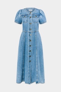 Zoe Kratzmann Allude Dress in Mid Denim