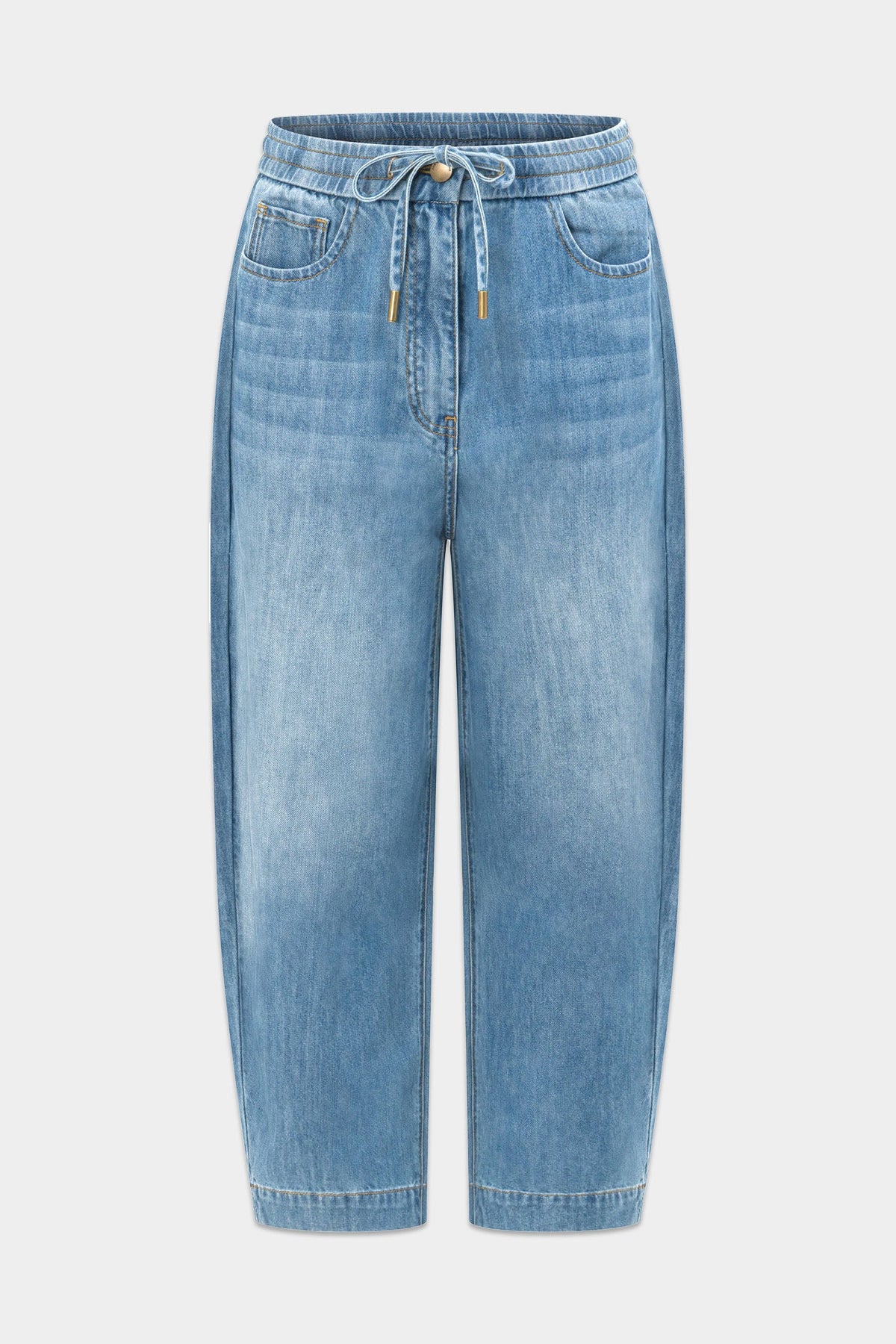 Zoe Kratzmann Ascend Pant in Mid Wash Denim