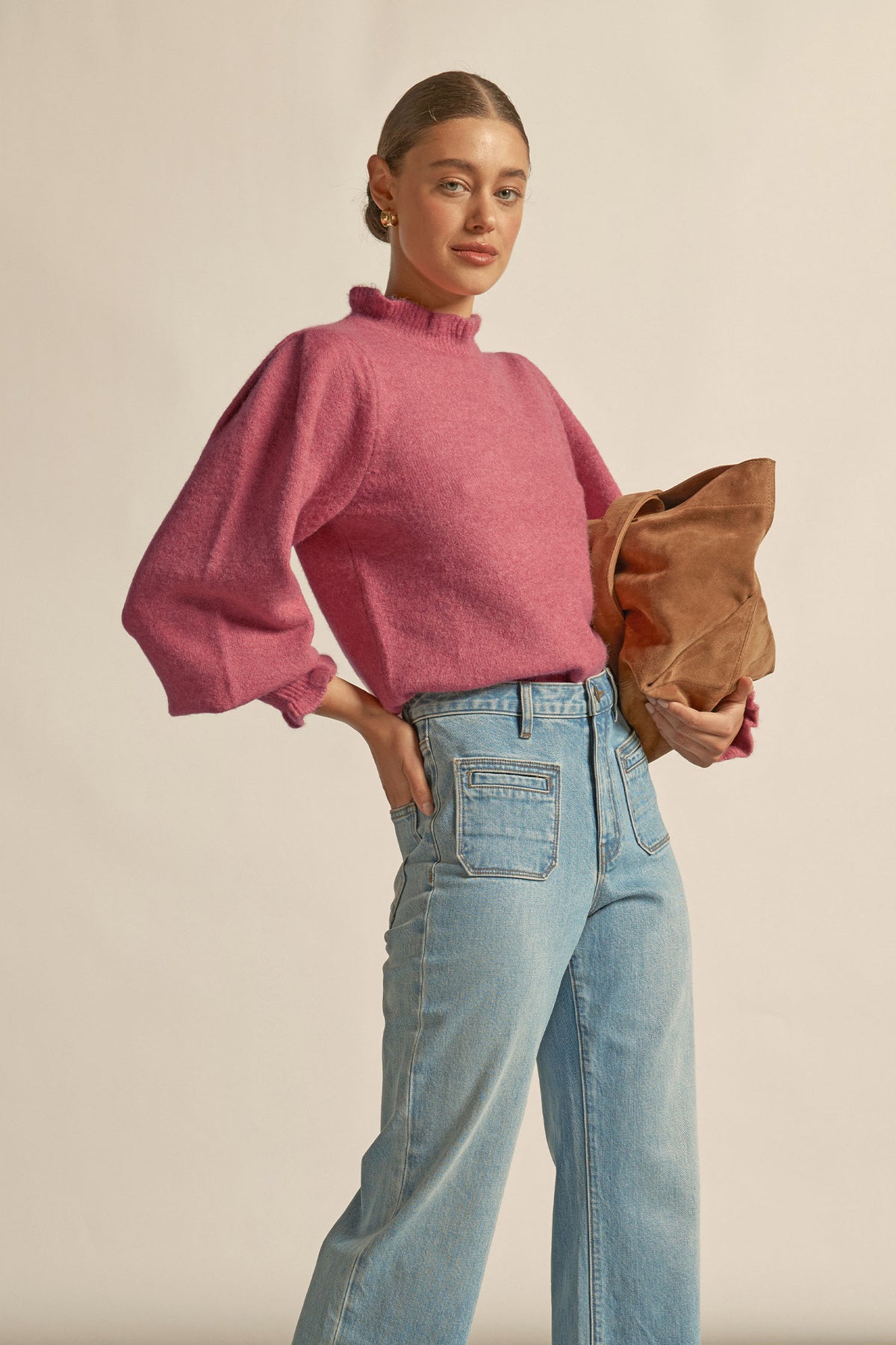 Zoe Kratzmann - Ascent Knit - Camellia Pink