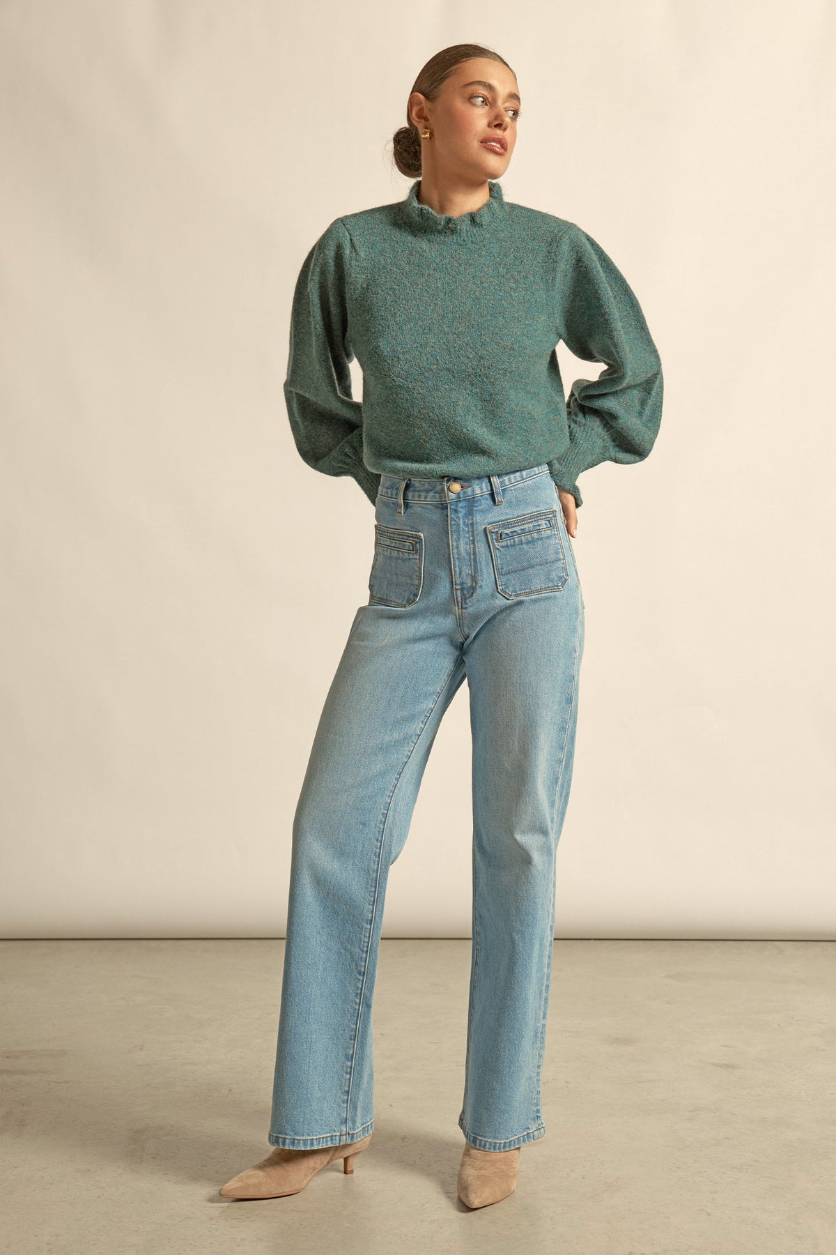Zoe Kratzmann - Ascent Knit - Grove Green