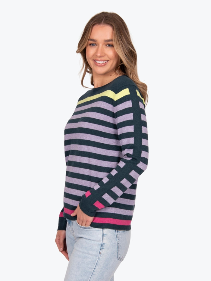 Spruce Stripe Pullover