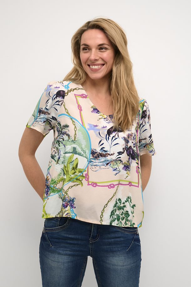 Cream Joy Top