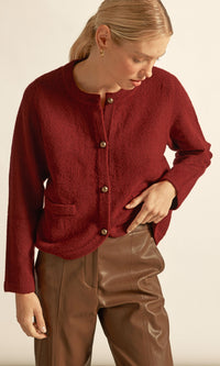 Zoe Kratzmann - Blur Knit - Raspberry