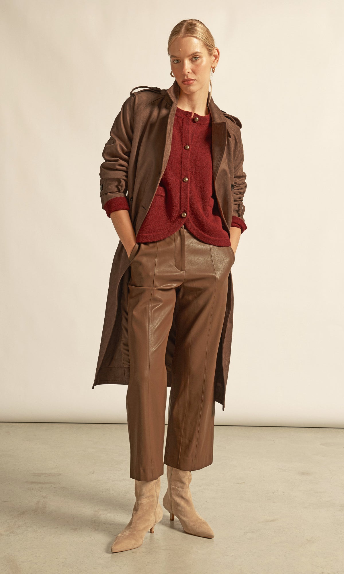 Zoe Kratzmann - Blur Knit - Raspberry