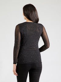 Second Female - Edgy Black Tee