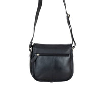 Wildera Leather “Lennon” Crossbody Bag – Full-Grain Leather Shoulder Bag