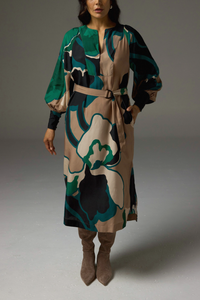 Zoe Kratzmann - Convoy Dress in Organic Botanic 