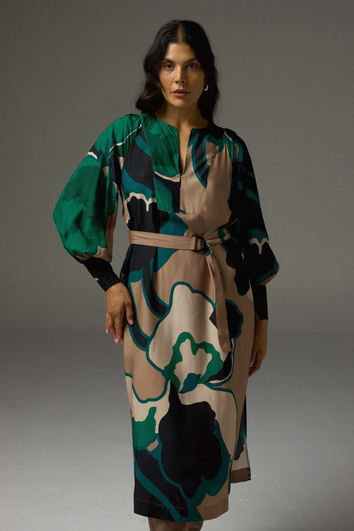 Zoe Kratzmann - Convoy Dress in Organic Botanic 
