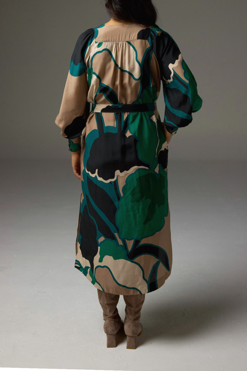 Zoe Kratzmann - Convoy Dress in Organic Botanic 
