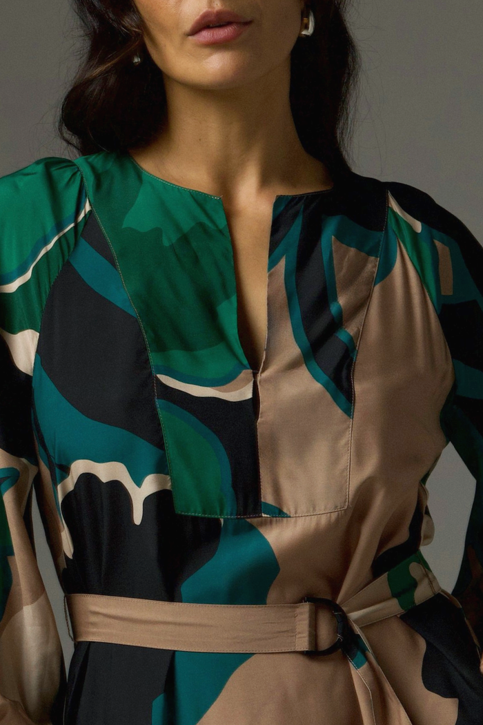 Zoe Kratzmann - Convoy Dress in Organic Botanic 