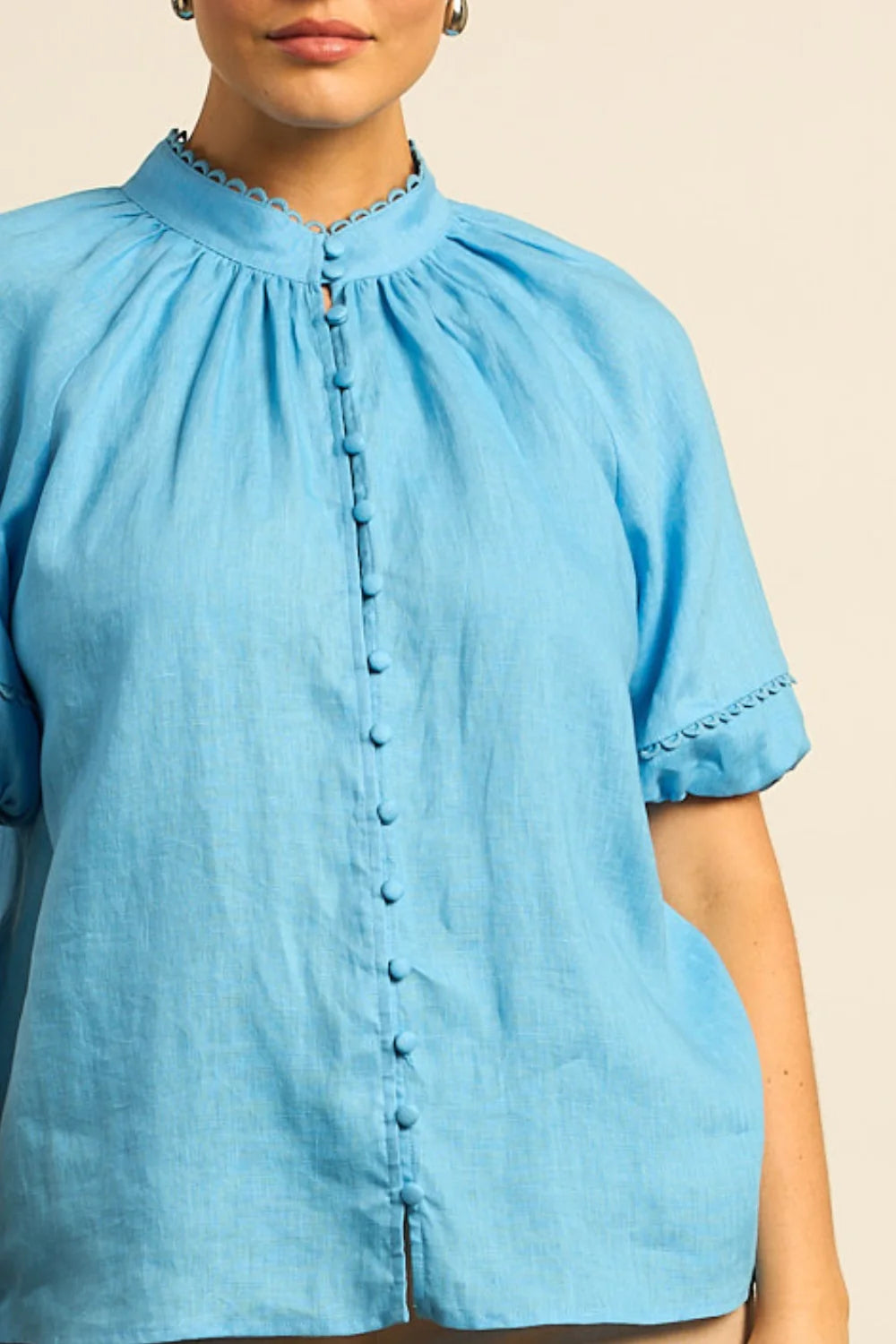 Zoe Kratzmann - Drift Top - Bay Blue