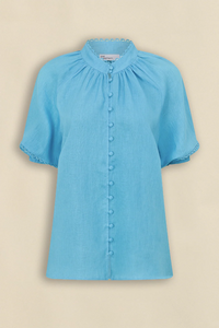 Zoe Kratzmann - Drift Top - Bay Blue