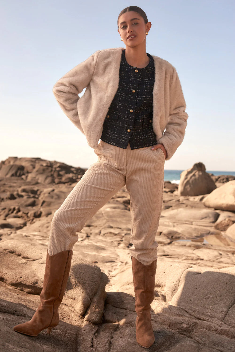 Zoe Kratzmann - Dune Jacket - Ecru