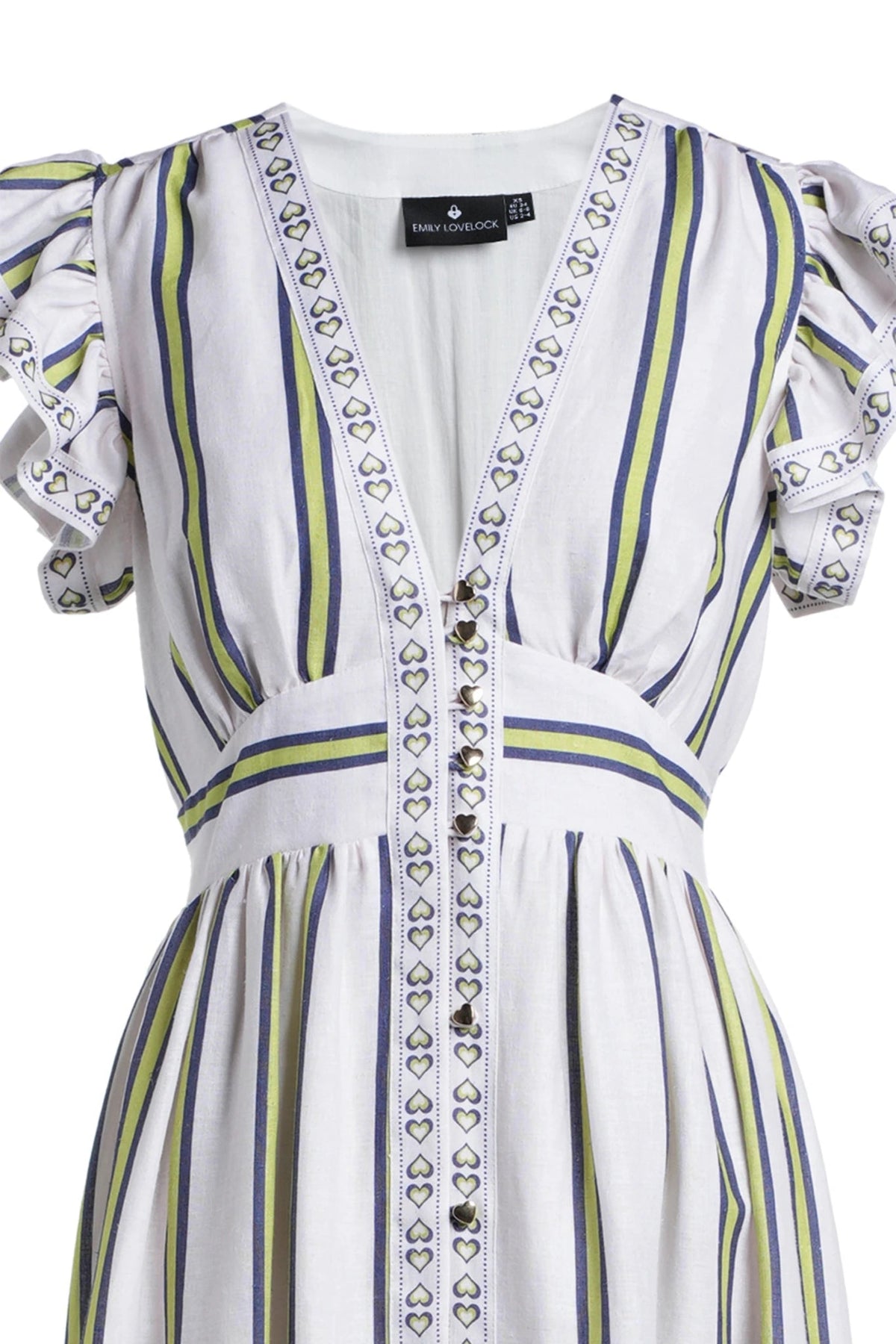 Emily Lovelock Madeline Print Dress - styled
