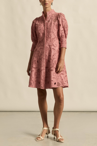Zoe Kratzmann - Empirical Dress - Vintage Bloom Pink Lace
