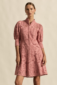 Zoe Kratzmann - Empirical Dress - Vintage Bloom Pink Lace