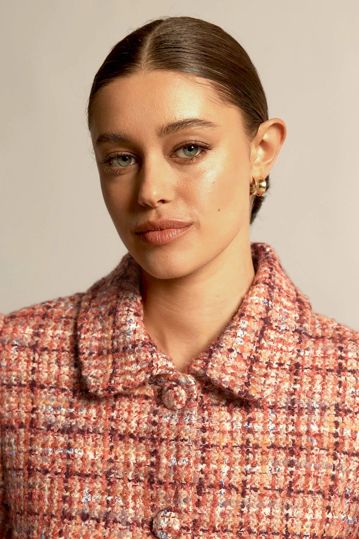 Zoe Kratzmann - Plume Jacket - Berry Check