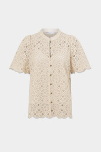 Zoe Kratzmann Flicker Top in Ecru