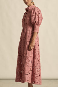 Zoe Kratzmann - Gateway Dress - Vintage Bloom Pink Lace
