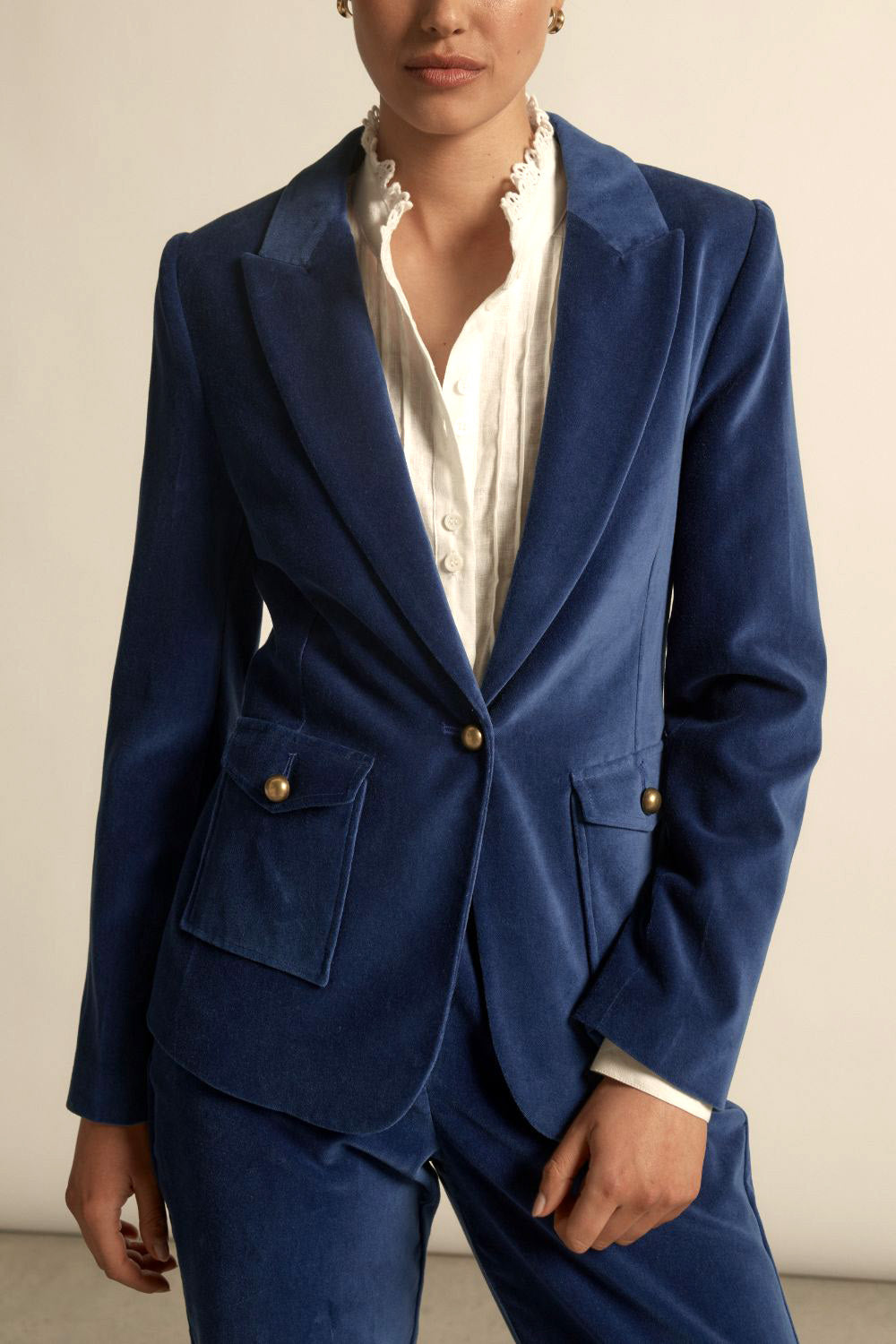 Zoe Kratzmann - Glace Jacket - Sapphire