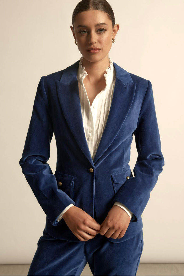 Zoe Kratzmann - Glace Jacket - Sapphire
