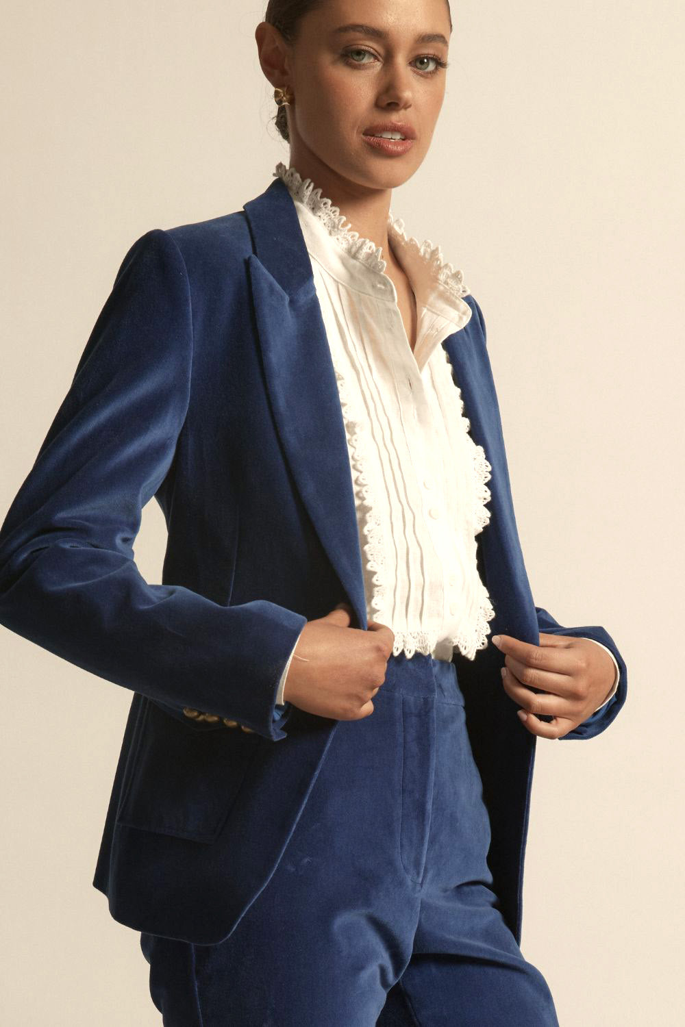 Zoe Kratzmann - Glace Jacket - Sapphire