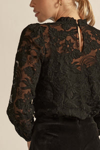 Zoe Kratzmann - Glint Top - Black