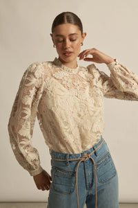 Zoe Kratzmann - Glint Top - Ecru