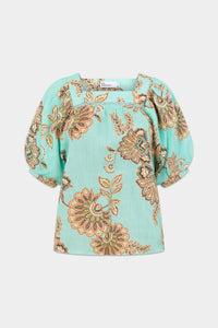 Zoe Kratzmann Grace Top in Mint Kgari