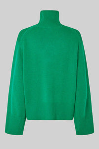 Second Female - Alpha Knit T-Neck - Lush Meadow Green