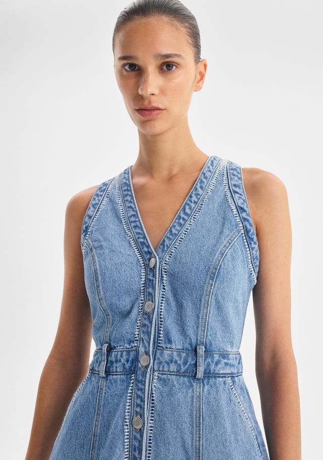 Morrison - Hendrix Denim Dress - Light Blue