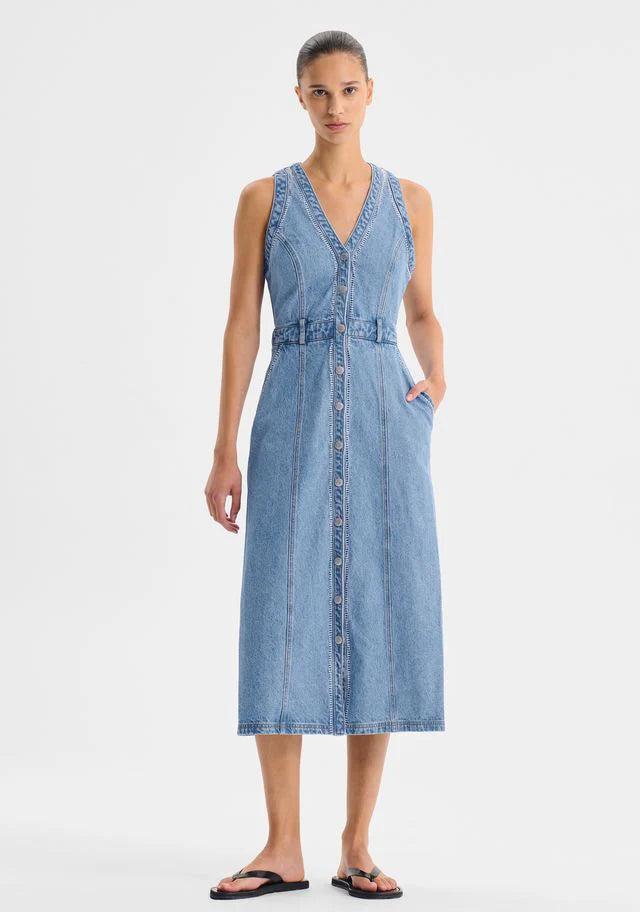 Morrison - Hendrix Denim Dress - Light Blue