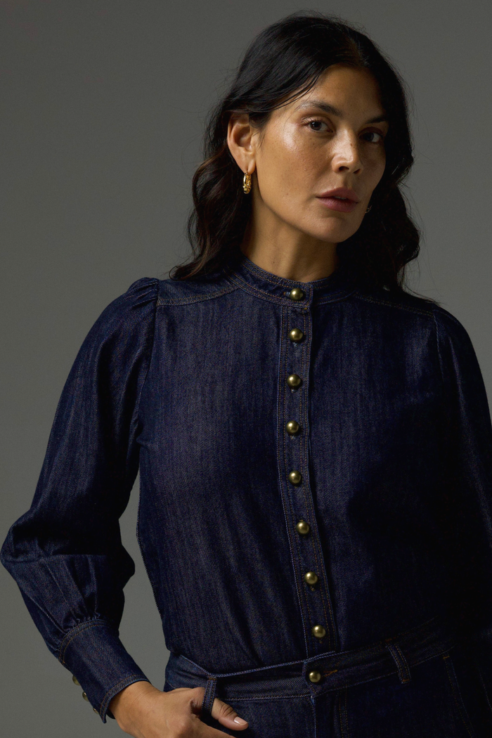 Zoe Kratzmann - Hanker Top in Dark Denim