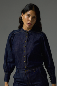Zoe Kratzmann - Hanker Top in Dark Denim