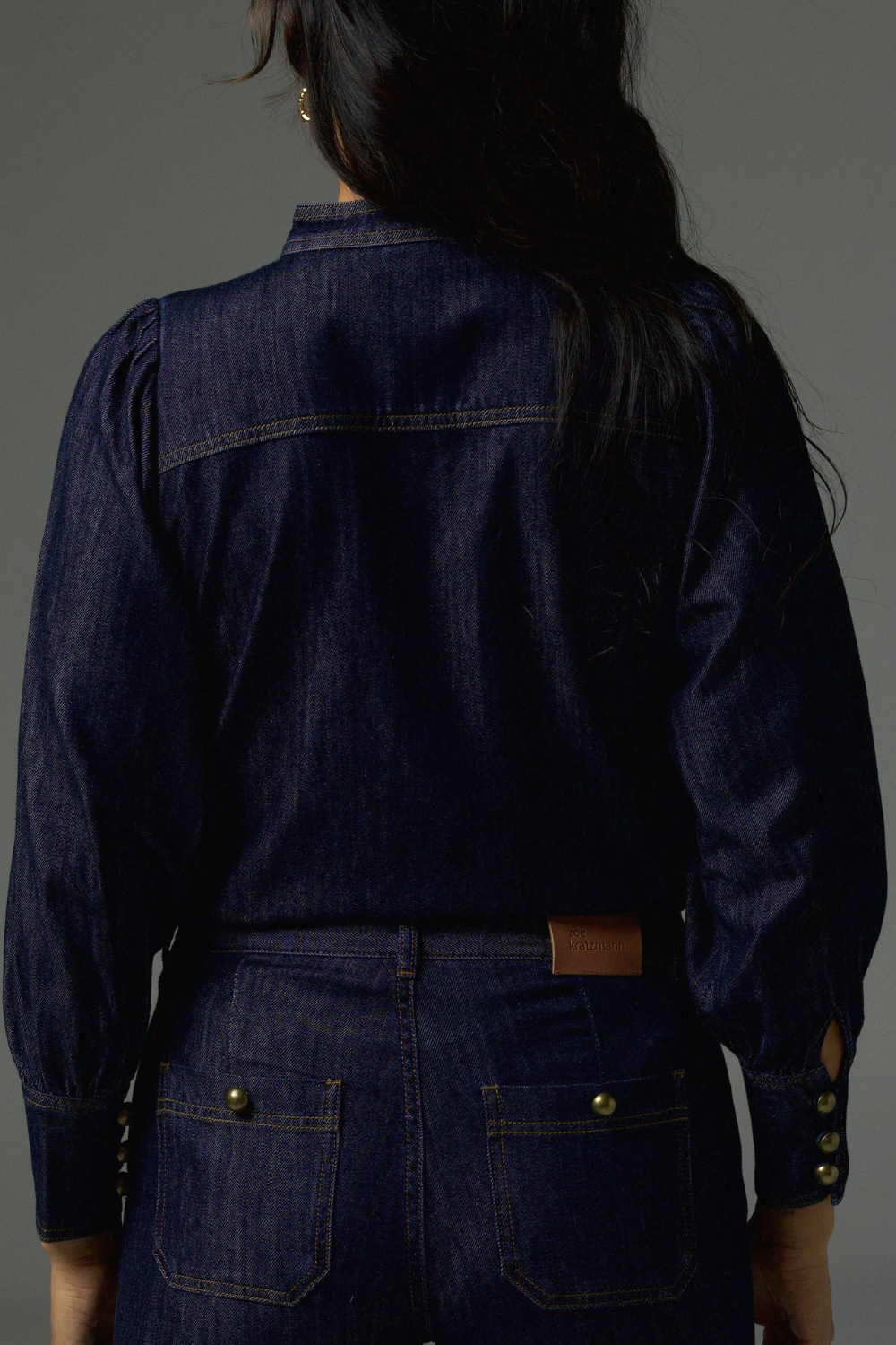 Zoe Kratzmann - Hanker Top in Dark Denim