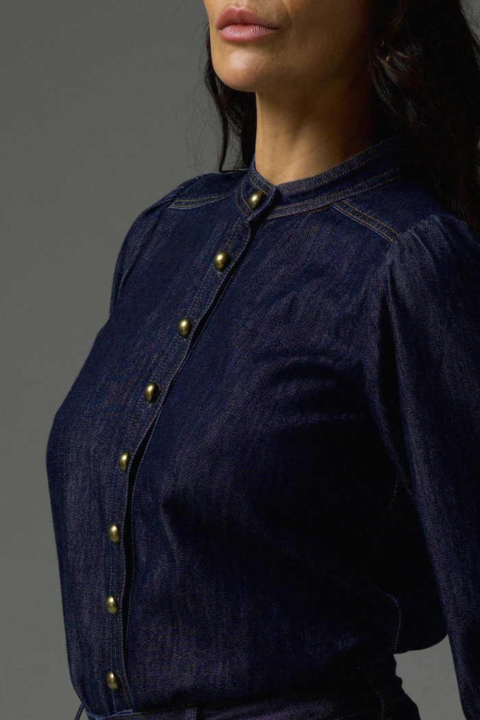 Zoe Kratzmann - Hanker Top in Dark Denim