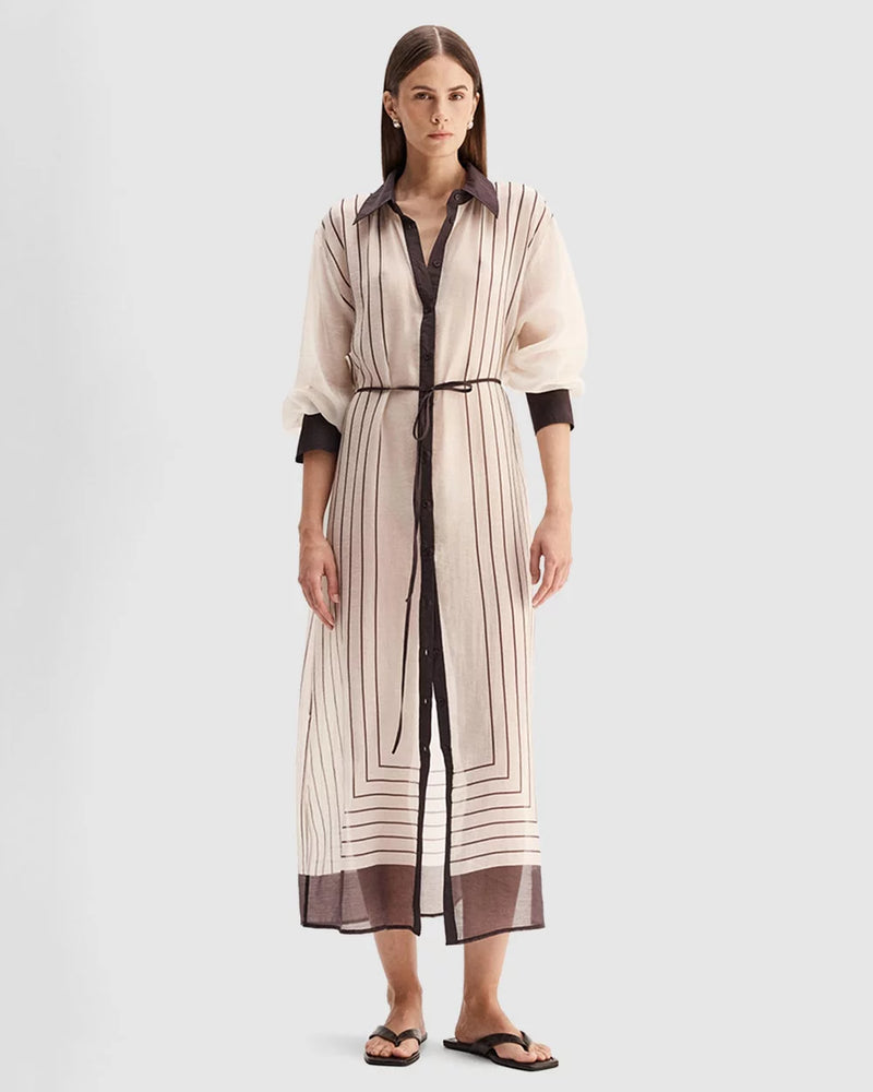 Elka - Havana Maxi Dress - Chocolate