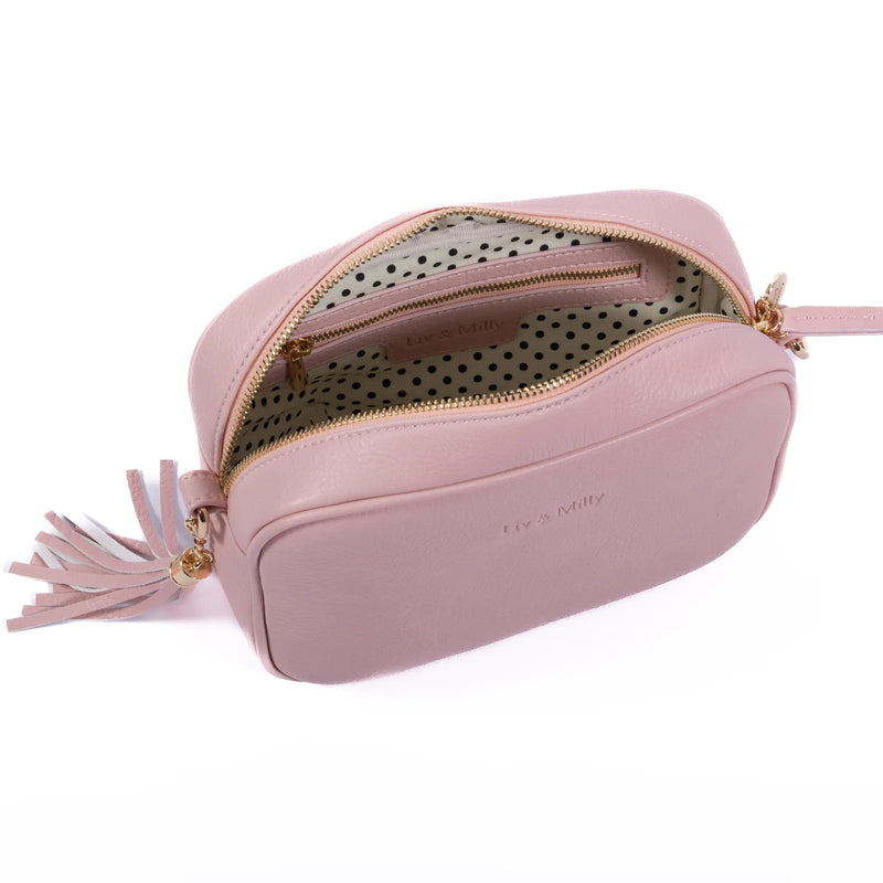 Sally Crossbody Handbag - Pastel Pink