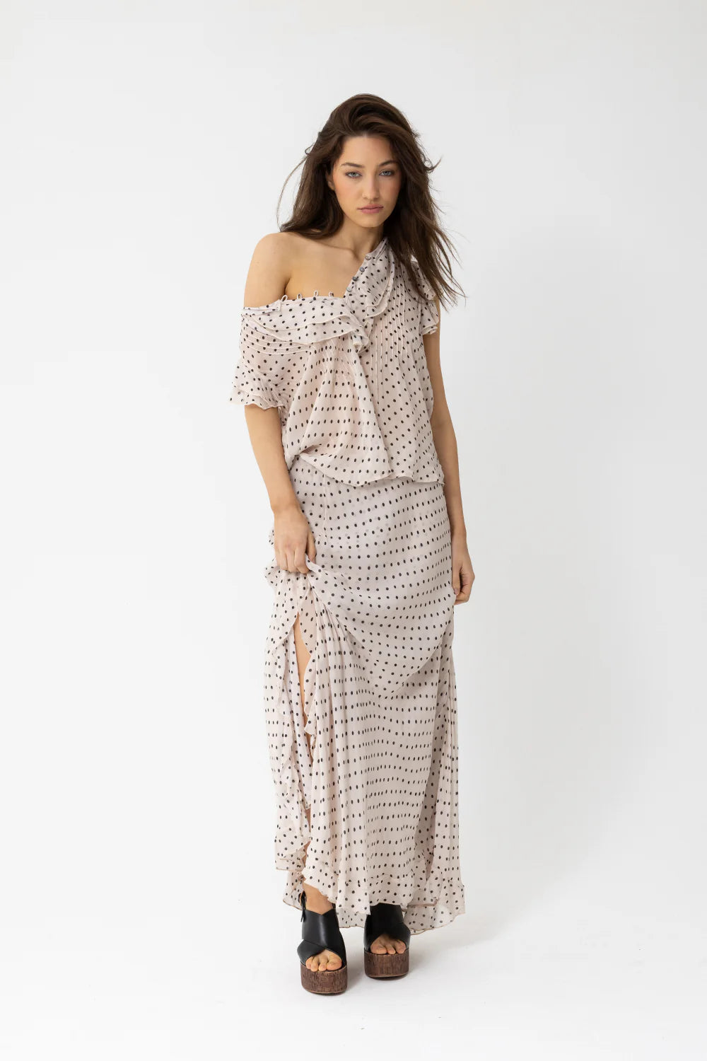 Joey the Label - SATC Blouse - Polka Dot