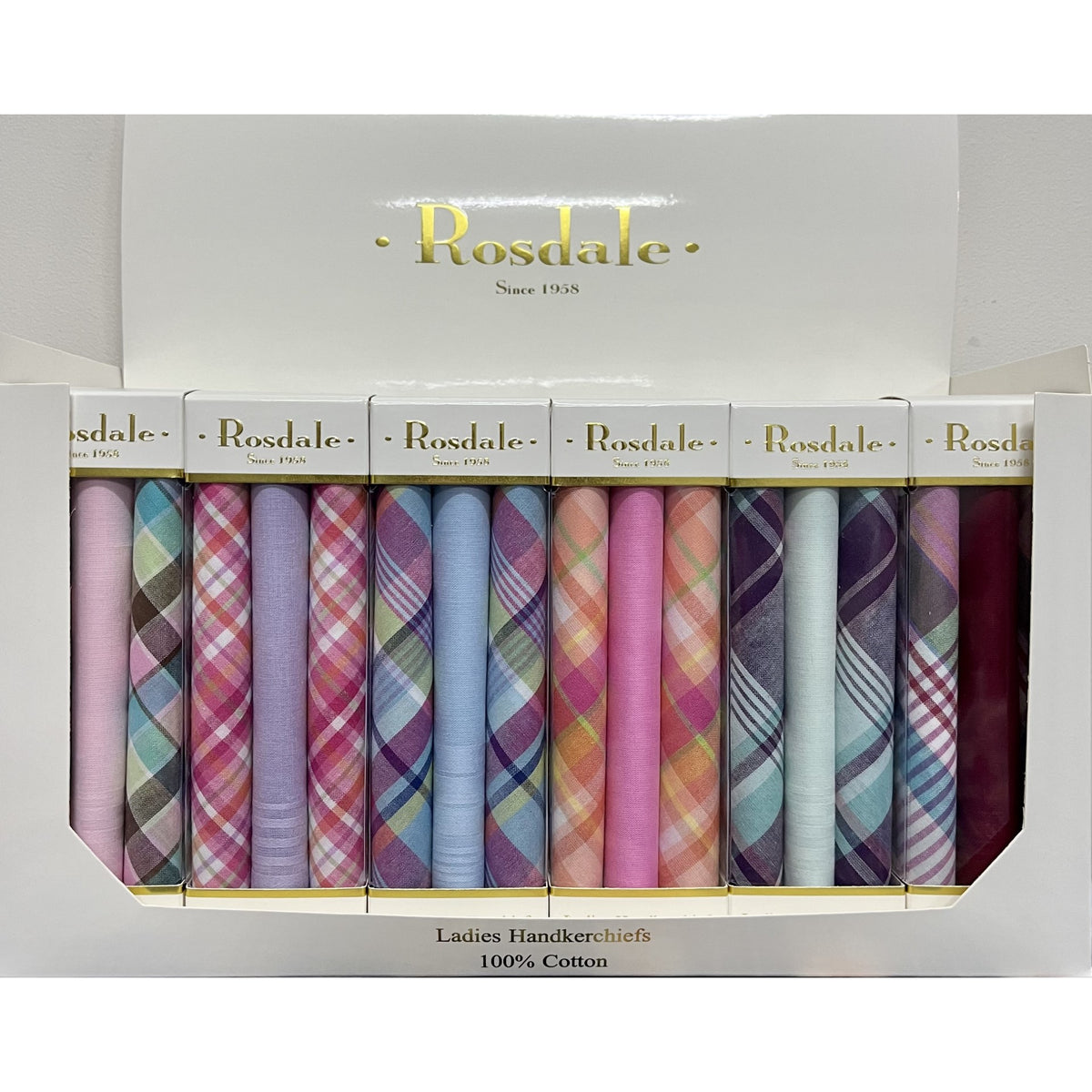 Rosdale Ladies Check Handkerchiefs